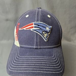New England Patriots Reebok Adjustable Hat NFL Team Apparel Navy Cap